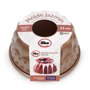 Molde Jazmín 23cm Antiadherente Cobre Molde Jazmín 23cm Antiadherente Cobre