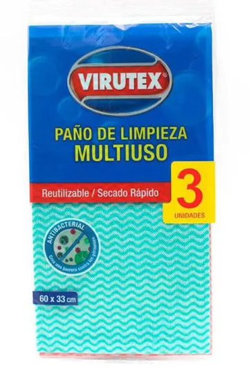 Paño de Limpieza Multiuso Clásica x3