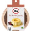 Set 4 Mini Jazmines 11x4cm Antiadherente Cobre Ilko