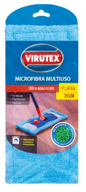 Mopa Plana 35 cm Clásica Microactiva