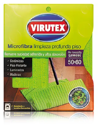 Trapero Microfibra 50x60 Abrasivo - Virutex