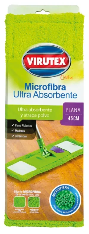 Mopa Microfibra Plana 45 cm Set - Creativa