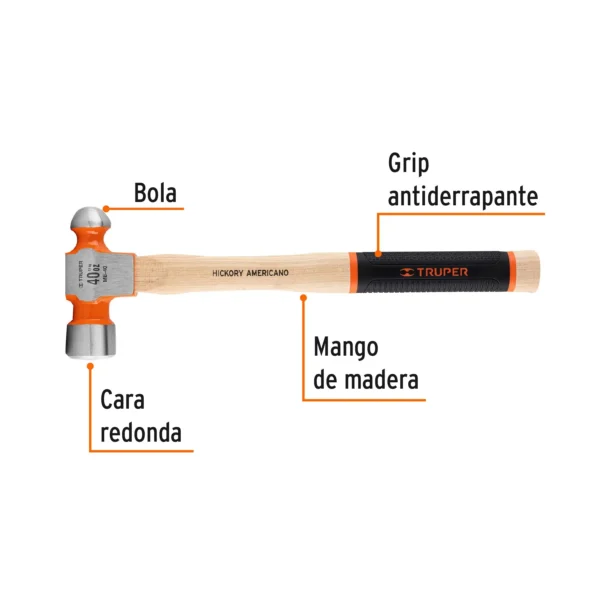 Martillo De Bola 40 Onz