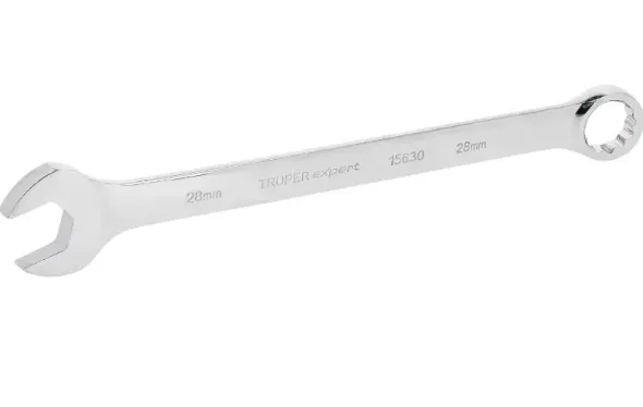 Llave combinada extralarga 28 mm x 393 mm de largo, EXPERT