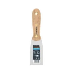 Espátula flexible 2" con mango de madera
