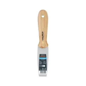 Espátula flexible 1" con mango de madera