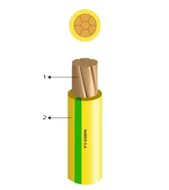 PC NH-90 450/750 V; Conductor Tierra