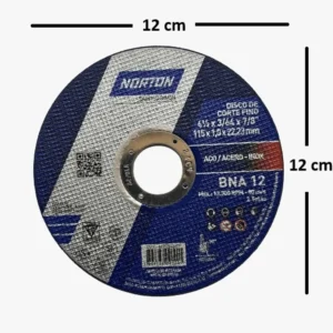 Disco de Corte 4 1/2" x 3/64" x 7/8" BNA12