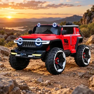 rojo t Carro a Batería Para Niños TK–300